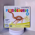 MI GRAN PLESIOSAURIO puzzle de madera arma y aprende