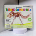 MI GRAN TIRANOSAURIO REX puzzle de madera arma y aprende