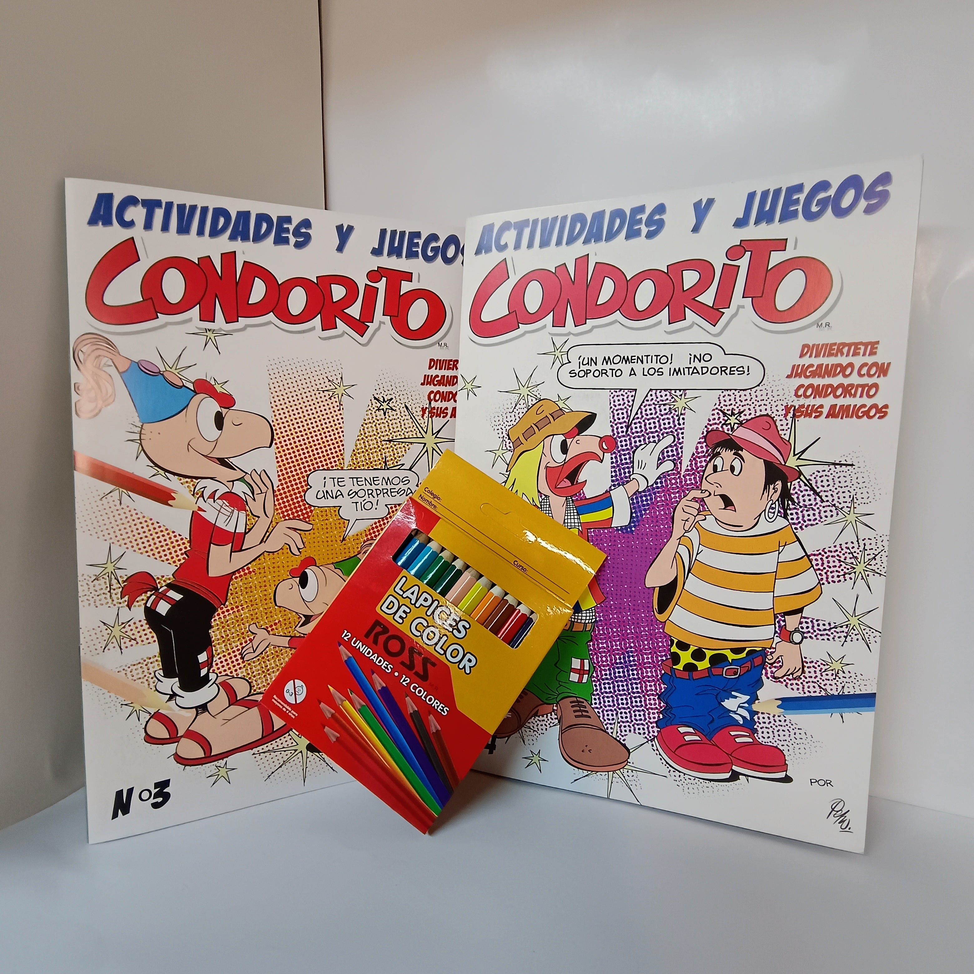 Condorito actividades y juegos
