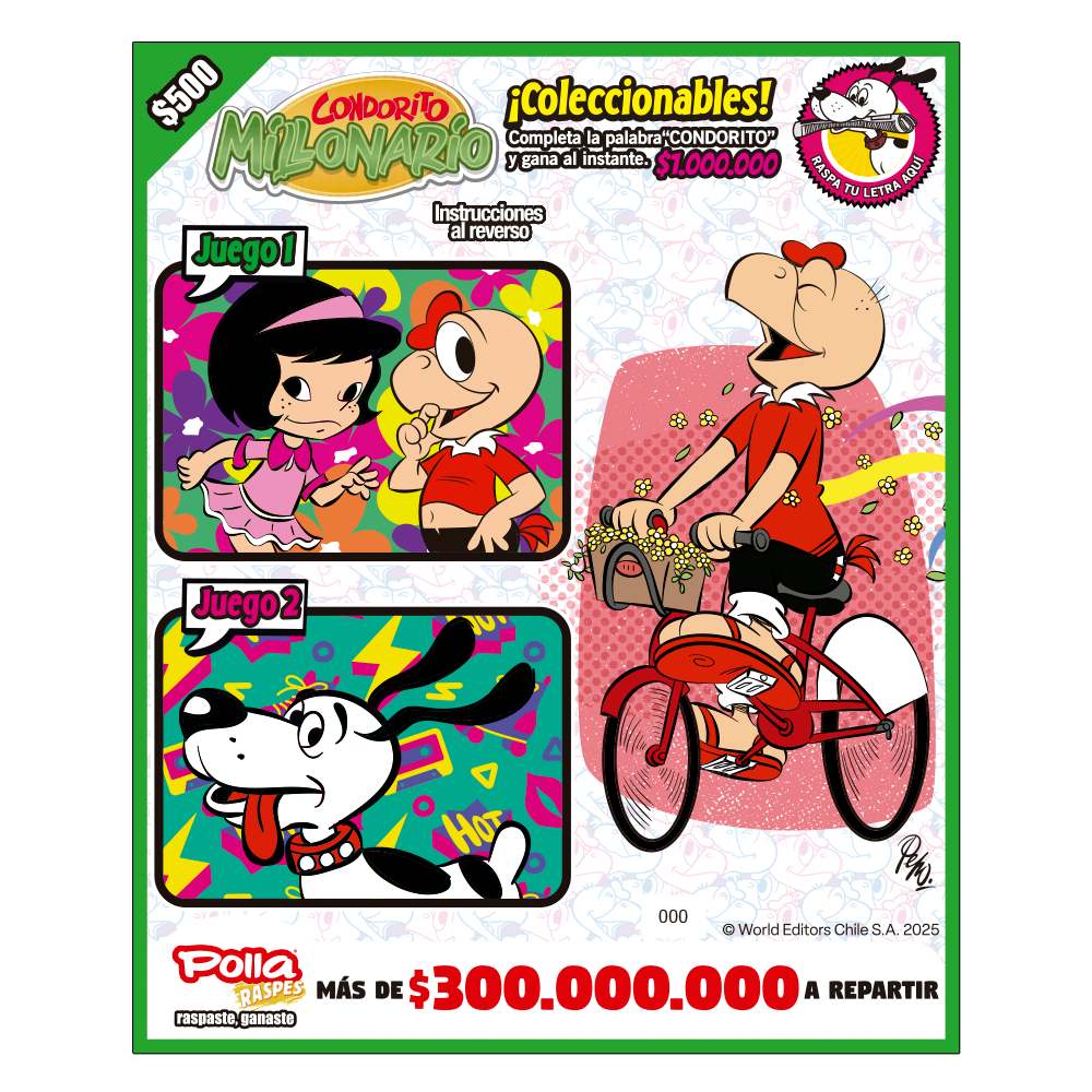 Raspe Condorito $500 Comic - Condorito