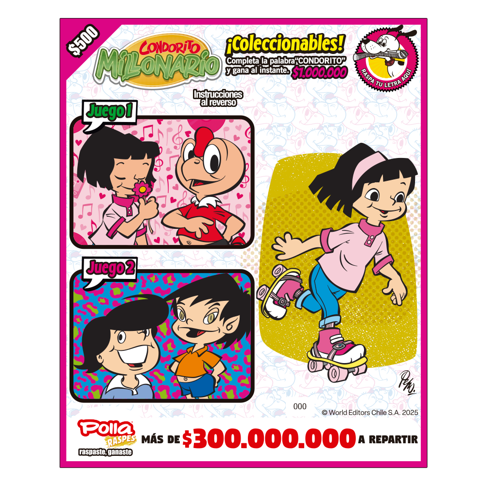 Raspe Condorito $500 Comic - Yuyito