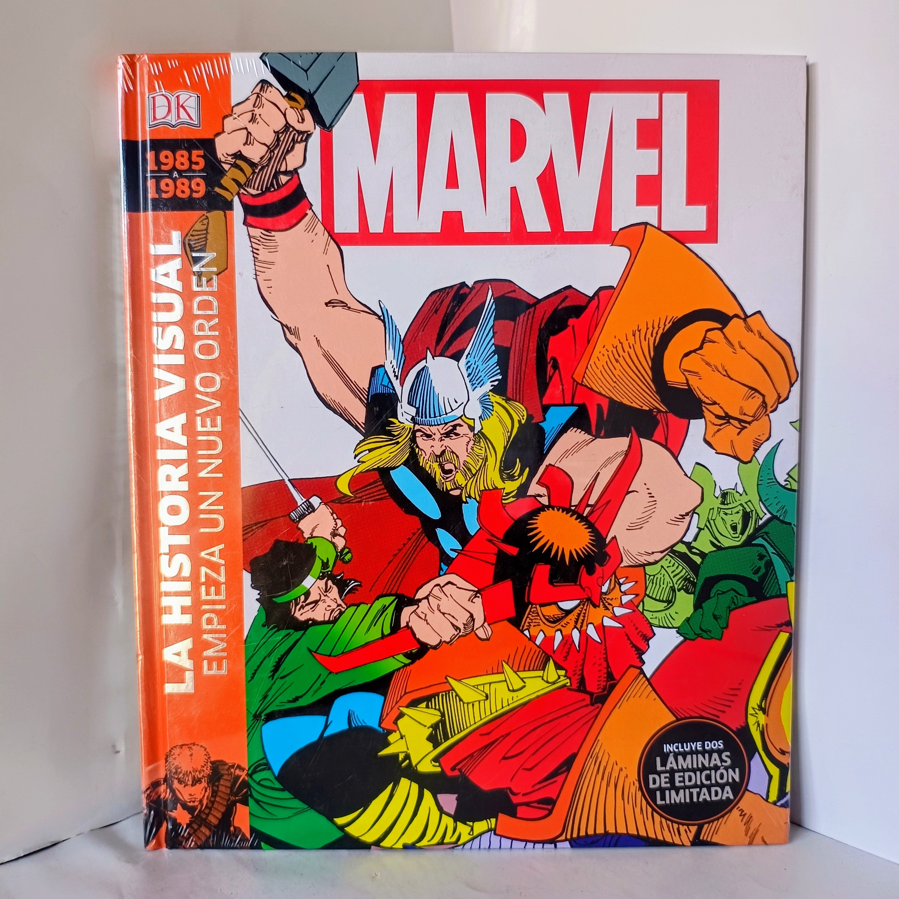 LA HISTORIA VISUAL EMPIEZA UN NUEVO ORDEN MARVEL 1985-1989